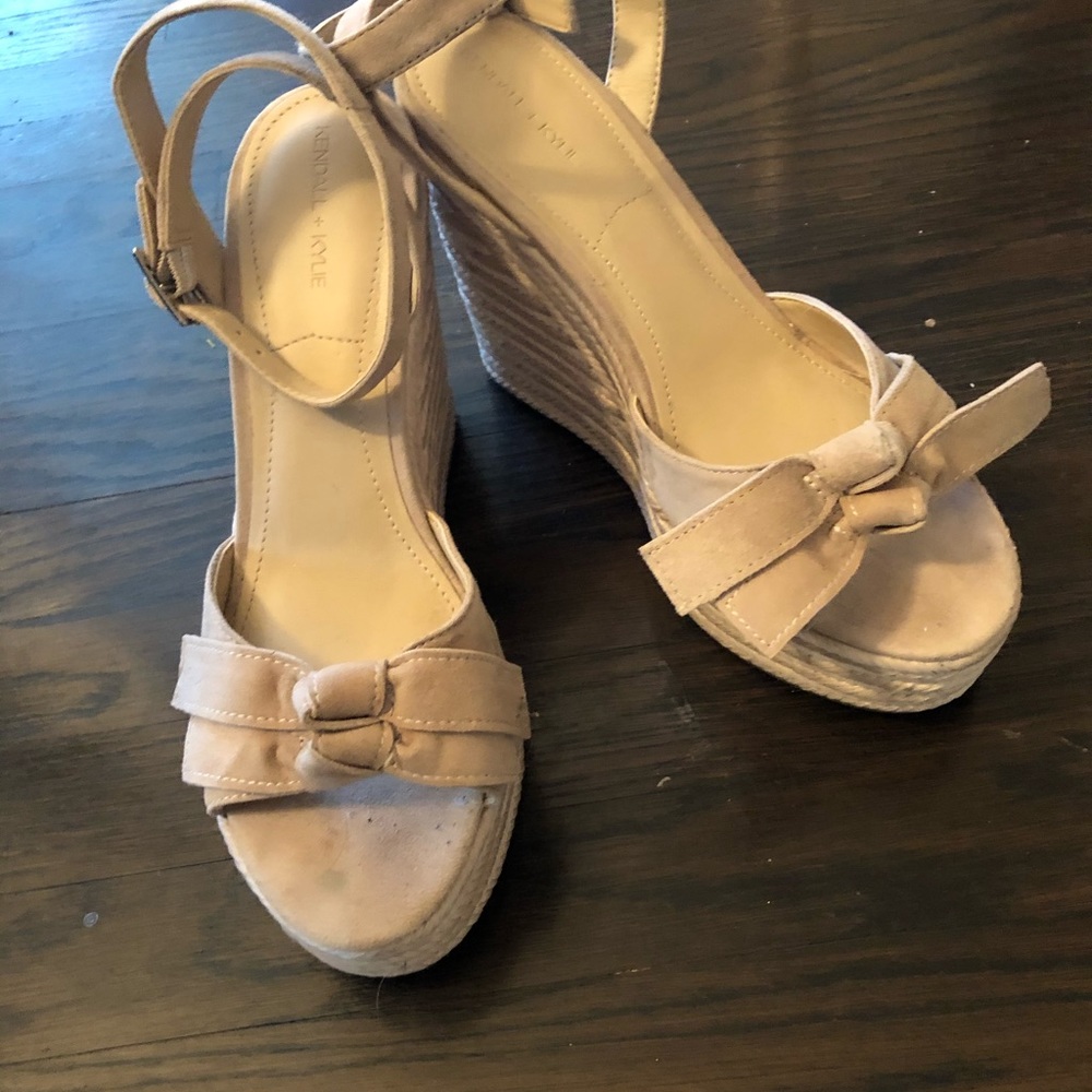 Kendall & Kylee Suede Platform Wedge